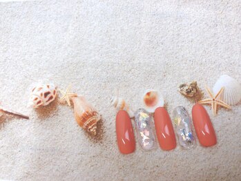 ネイルサロン&スクール ジーナ(GINA)/6月定額シンプルナチュラル