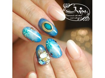 ジュジュ(Juju)/エアブラシデザインカサブランカ