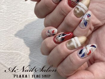 エーネイルサロン プラーカ本店(A-Nail Salon)/ 個性的ネイル