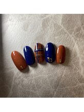 プラスチッタ(hair make salon plus citta')/チェックネイル