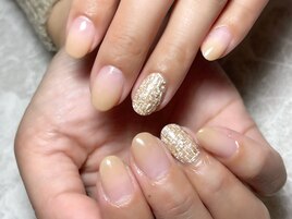 ベージュ系ツイード