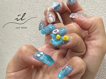 イル 神戸店/夏ネイル