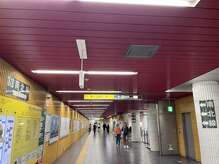 カラダコーディネートラボ 麻布十番(KARADA COORDINATE LABO.)/【道案内】1.改札を出て右折