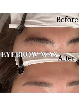 ルシカ(LUCICA)の写真/アイブロウWax×ブロウリフトで自眉を活かした垢抜け眉毛に◎【眉毛Wax脱毛(間引き付)+眉毛パーマ¥7900】