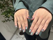 アーバンネイル(URBAN NAIL)/ミラーネイル！グリーン！