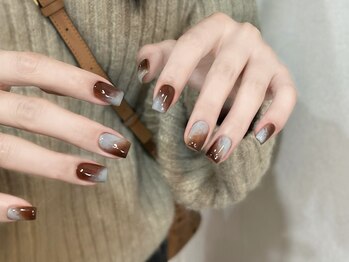 秋ネイル持ち込み