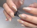 手書き大理石☆アートネイル
