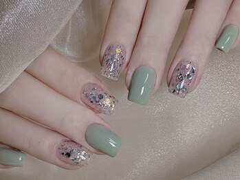 センスネイル 北千住店(Sense Nail)/秋冬ネイル エレガントデザイン