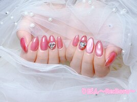 マグネット＋先端ラメライン