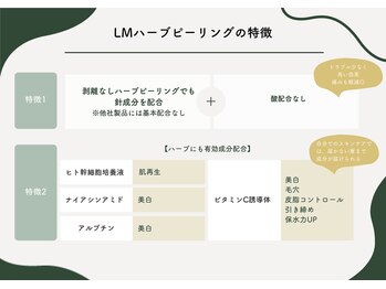 ベル 渋谷(belle)/Belleハーブピーリングの特徴