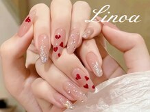 リノア 池袋(Linoa)/バレンタインネイル