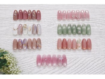 ラヴィネイル 京都駅前店 クレア(La Vie Nail claire)の写真/《持ち込みデザインプラン¥6500》アート・パーツの持込みOK！ストーン・シール付け放題！いつでも同価格◎