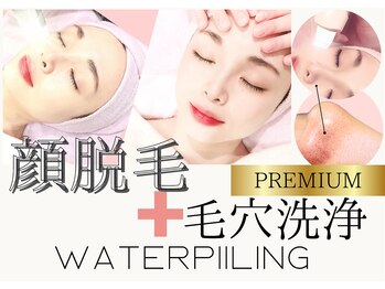 ディオーネ 秋田駅東口店(Dione)の写真/艶もち肌♪ぷるん産毛レス【顔脱毛体験¥3300】あてるたび美肌に!全毛周期にアタック美ブリット脱毛で感動!