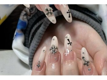 スリー リア ネイル 心斎橋(3-Leah Nail)/チップ・持ち込みデザイン10本