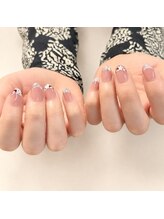 メゾンミズホ(Maison Mizuho)/ハートフレンチネイル