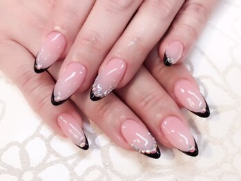 ビービーネイル(BB)/細めフレンチ