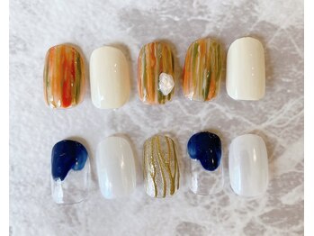 ネイルサロン ティフィン(tiffin)/~10月monthly design~