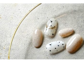 ルポネイル 高円寺(repos nail)/定額 うずらミラーネイル