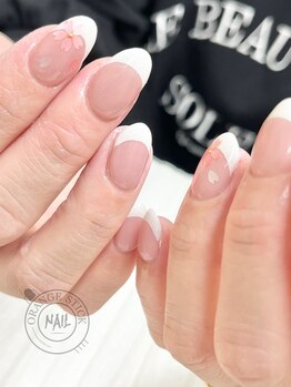 オレンジスティック/桜ホロ フレンチ