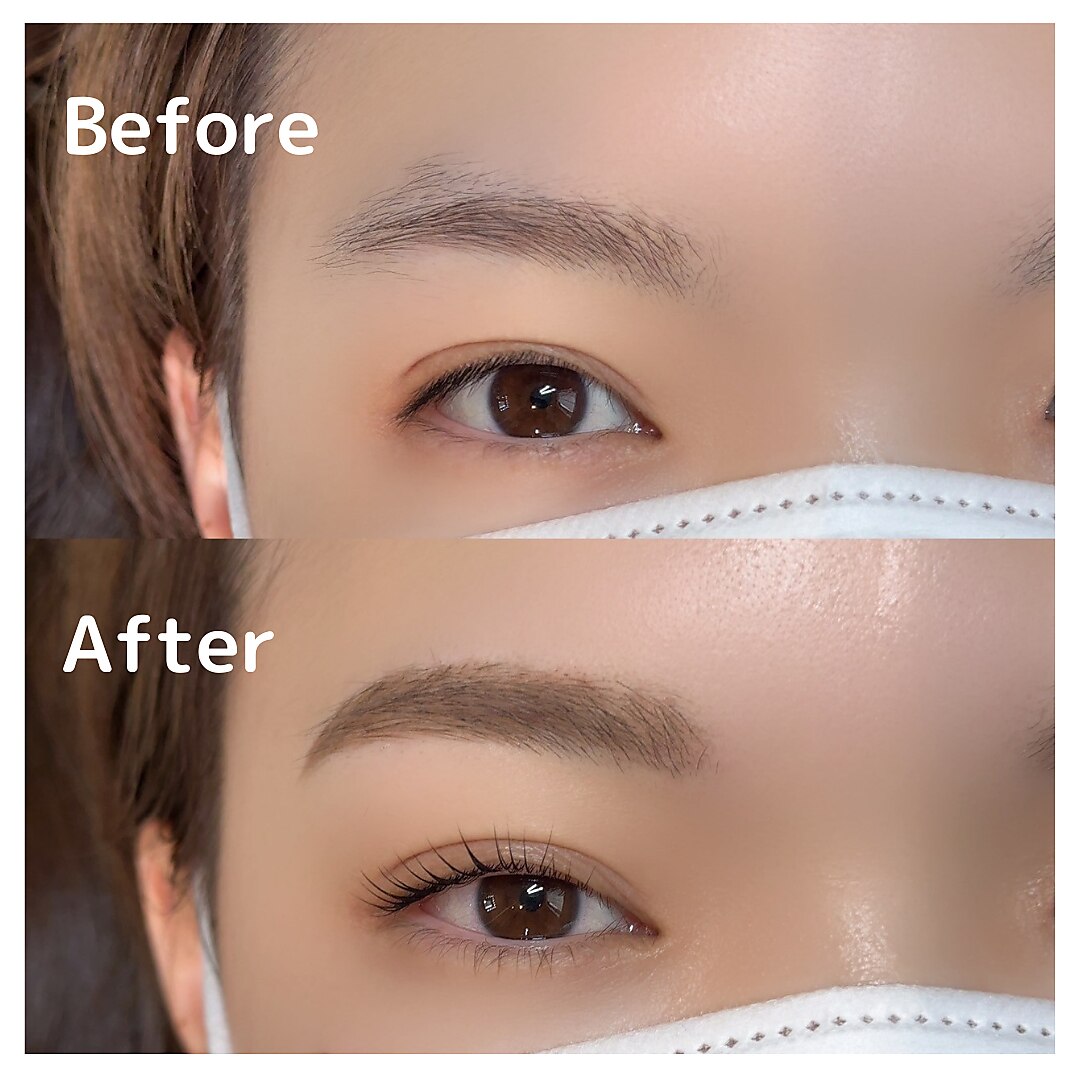 【時短で美しく★】デザインまつげパーマ＋美眉アイブロウワックス