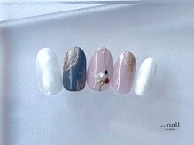 アンドラッシュ アンドネイル 本郷三丁目駅前店(and lash/and nail)/全体アート/定額華やか