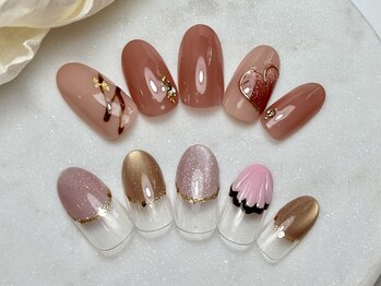 リベリュール(Libellule)/バレンタインネイル