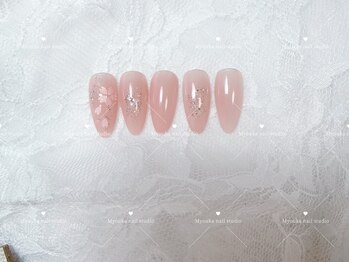 ワンホンシンプルネイル