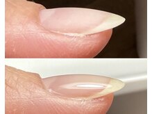 ロイヤル ネイルサロン(Royal nail Saloon)/ネイルケア自爪育成フィルイン