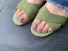 夏本番♪♪フット１カラー￥6,600→￥5,500