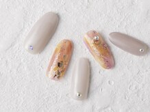 サンミーゴネイル 神戸店(Sunmego Nail)/クリアタイダイネイル