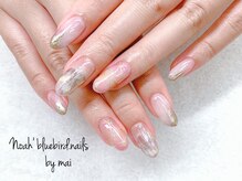 ノアブルーバードネイルズ(Noah' bluebird .nails)/成人式和柄ネイル