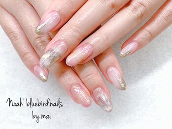 ノアブルーバードネイルズ(Noah' bluebird .nails)/成人式和柄ネイル