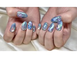 ニュアンス☆シェル☆夏ネイル