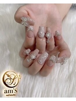 ツイードネイル♪