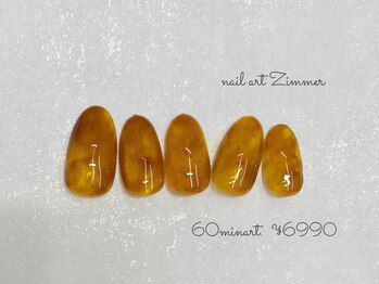 ネイルアート ジマー/60minartコース¥6990