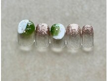 キャンアイドレッシー 長岡店(Can I Dressy)/ラメがけニュアンスネイル