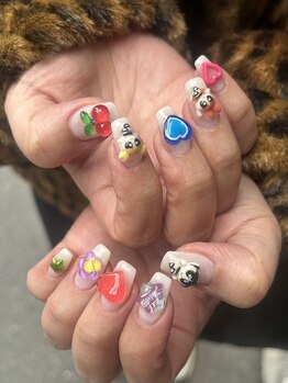 shihoパーツネイル