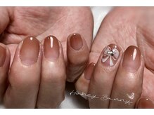 ハニーバニー(HoneyBunny)/大人なリボンネイル