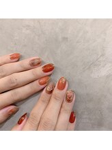 アティックネイルアトリエ(attic nail atelier)/テラコッタネイル★