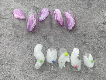 グロウ ネイル(GLOW×NAIL)/シンプル定額コース 2023年6月