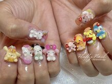 フラッフィーネイル(Fluffy Nail)/ジェル　3Dネイル無制限