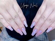 ウサギネイル 新大久保店(usagi nail)/マグネットフレンチ秋可愛い