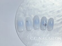 シーシーネイルサロン 池袋(C.C.Nail salon)/チーク　グラテーションネイル