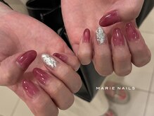 マリーネイルズ 心斎橋店(MARIE NAILS)/新規様¥5,500 &nbsp;ボルドー 0829a