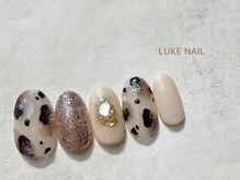ルークネイル 恵比寿店(LUKE NAIL)/大人アニマルネイル　秋冬