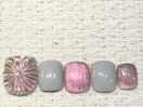 定額foot お花ネイル¥10010
