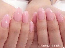 ミケ/春ピンク　ワンカラー