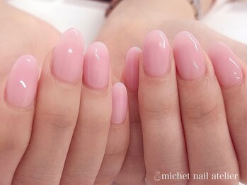 ミケ/春ピンク　ワンカラー