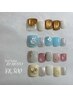 【ご新規様オフ代無料】7月.8月 フット定額アートコース ¥8,300