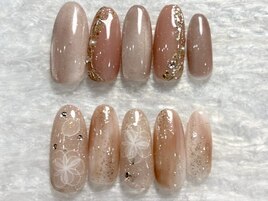 定額オフィスニュアンスネイル